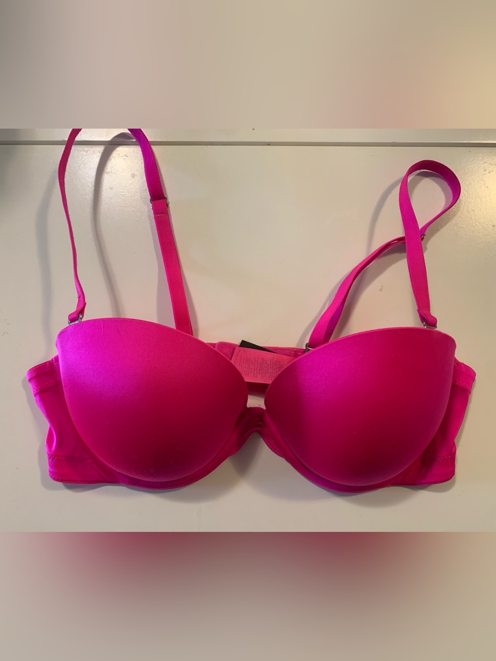 Lasenza Hot Pink Convertible Bra